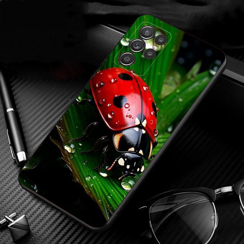

Phone Case For Samsung Galaxy S26 S25 S24 S23 S22 S21 Ultra S24 S23 S22 S21 S25 Plus S24 FE ladybug S25