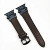 Luxury Leather Band for Apple Watch Ultra 2 49mm Men Watchband Strap Correa Bracelet for IWatch 10 46mm 9 7 8 6 5 4 Se 45mm 44mm