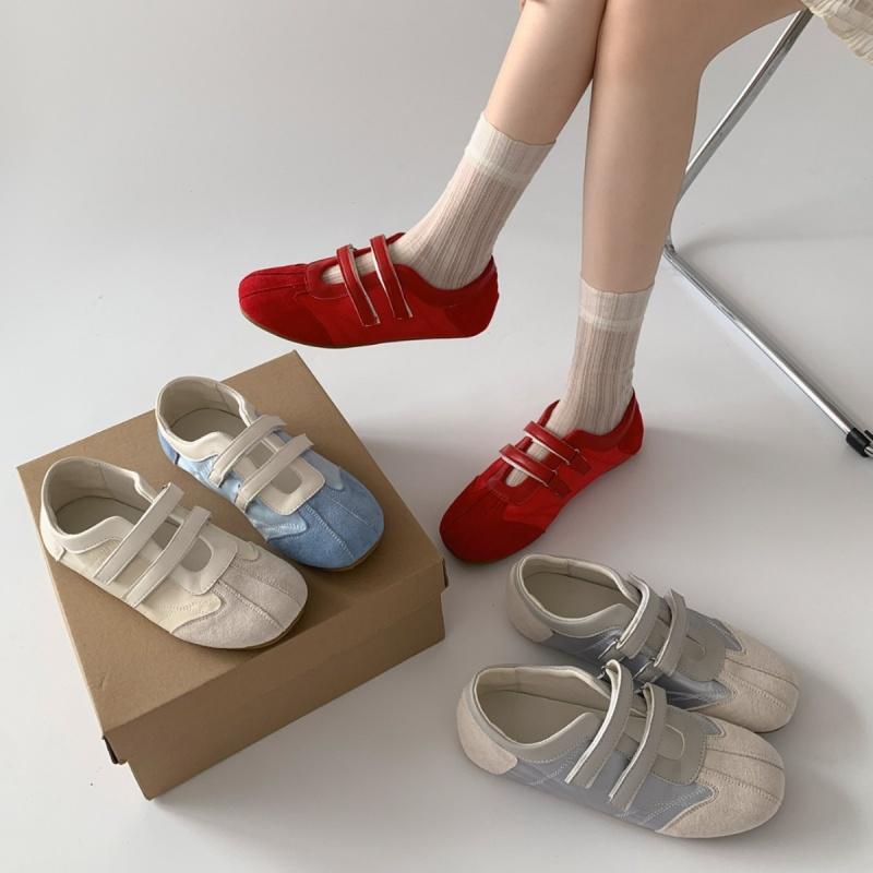 Fashion Summer French Ballet Style Flat Shoes 2025 Mary Jane New Fashion Casual Breathable Women Flat Shoes Daily Versatile Lady Sneaker