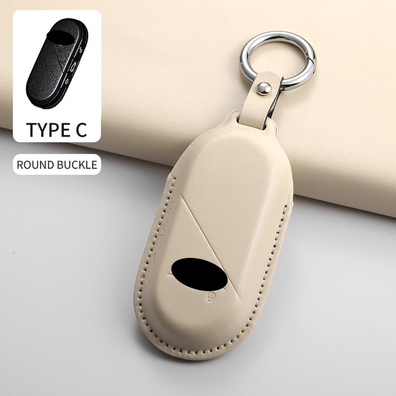 For BMW Mini Cooper JCW Countryman Aceman Cabrio F55 F56 F57 F54 F60 Car Remote Key Case Cover Shell Keychain Garnish Accessorie