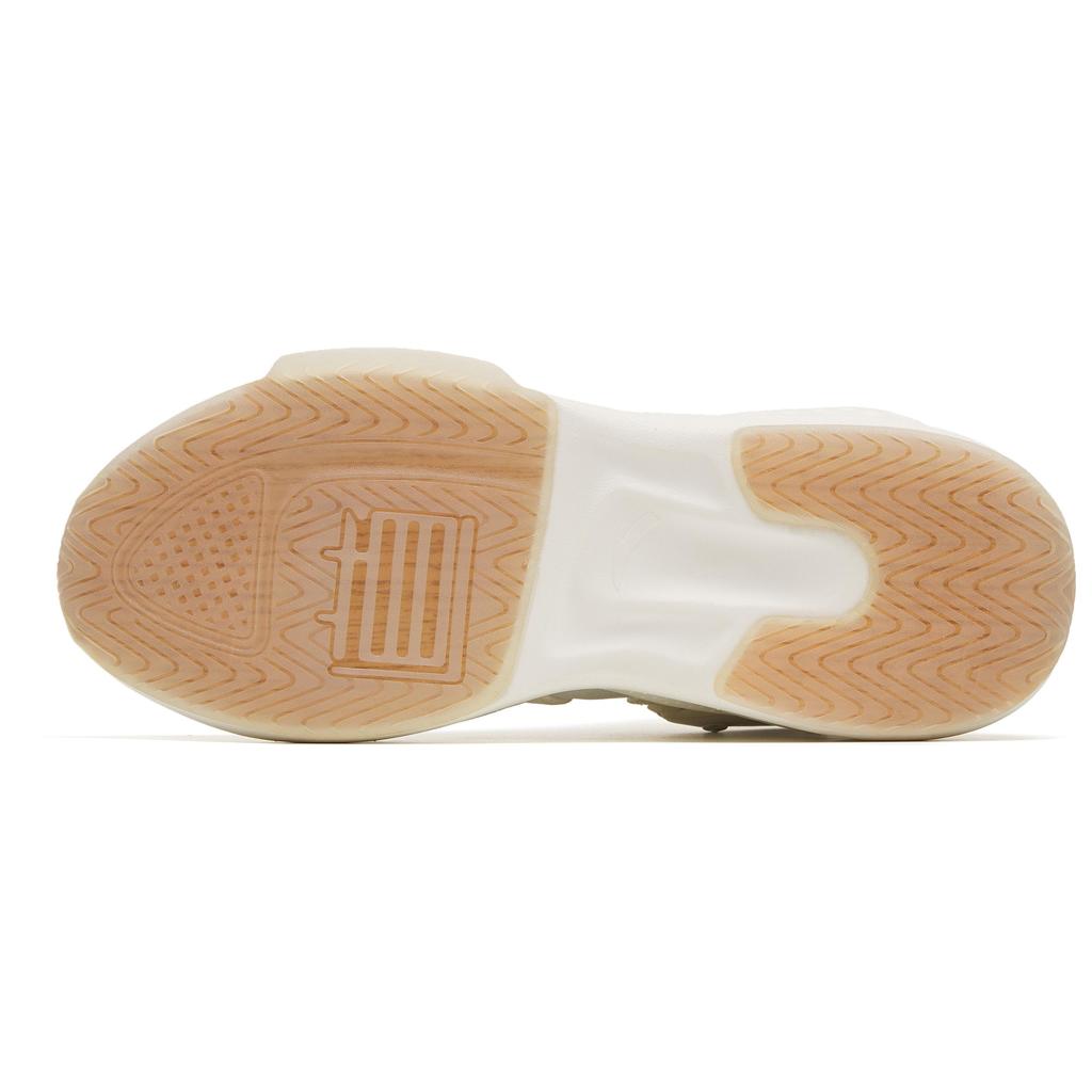 Anta Badass Du Bai He Luo Da Gu Non-Slip Wear-Resistant Breathable Low-Top Skate Shoes Men Sneaker White Yellow 112238080S-1