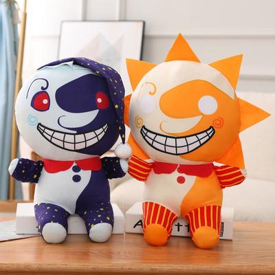 Sundrop Fnaf Sun Clown Creative Sitting Plush Toys Stuffed High Quality  Type Gifts For Kids Home Decro