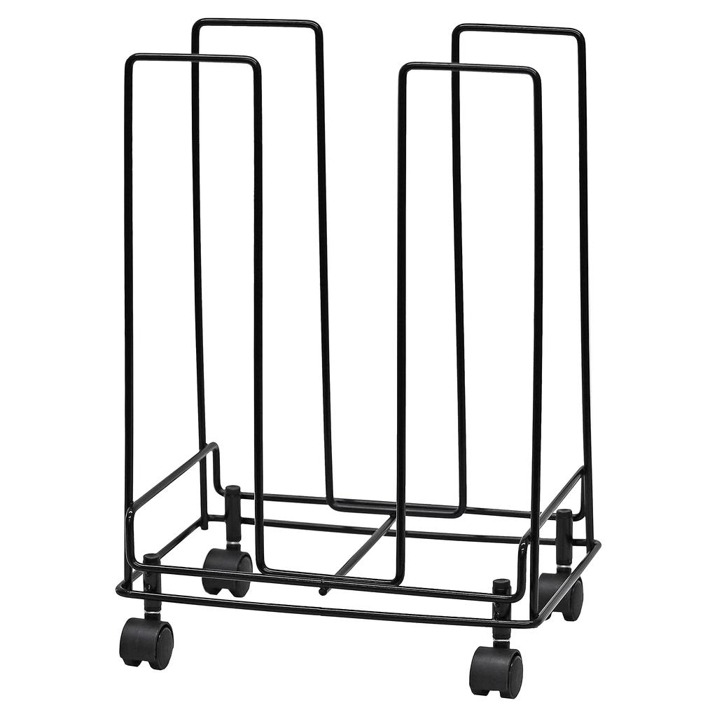 [BLKP] Pearl Metal Cardboard Storage Rack, Resin, Ready-to-Bind, Cardboard Stocker, Limited Edition, Black, BLKP, AZ-5167