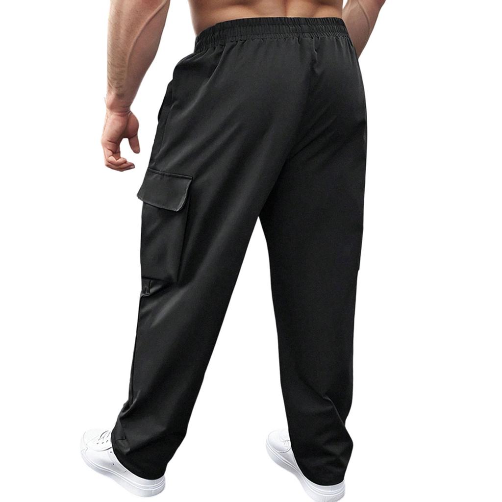 Men's  Outdoor  Sports  Loose  Big  Pocket  Workwear  Trousers