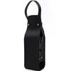 Wine Tote PU Leather Wine Holder Carrying Case Wine Carrier with Handle Liquor Bottle Carrier Carry-On Pouch Travel Wine Bag