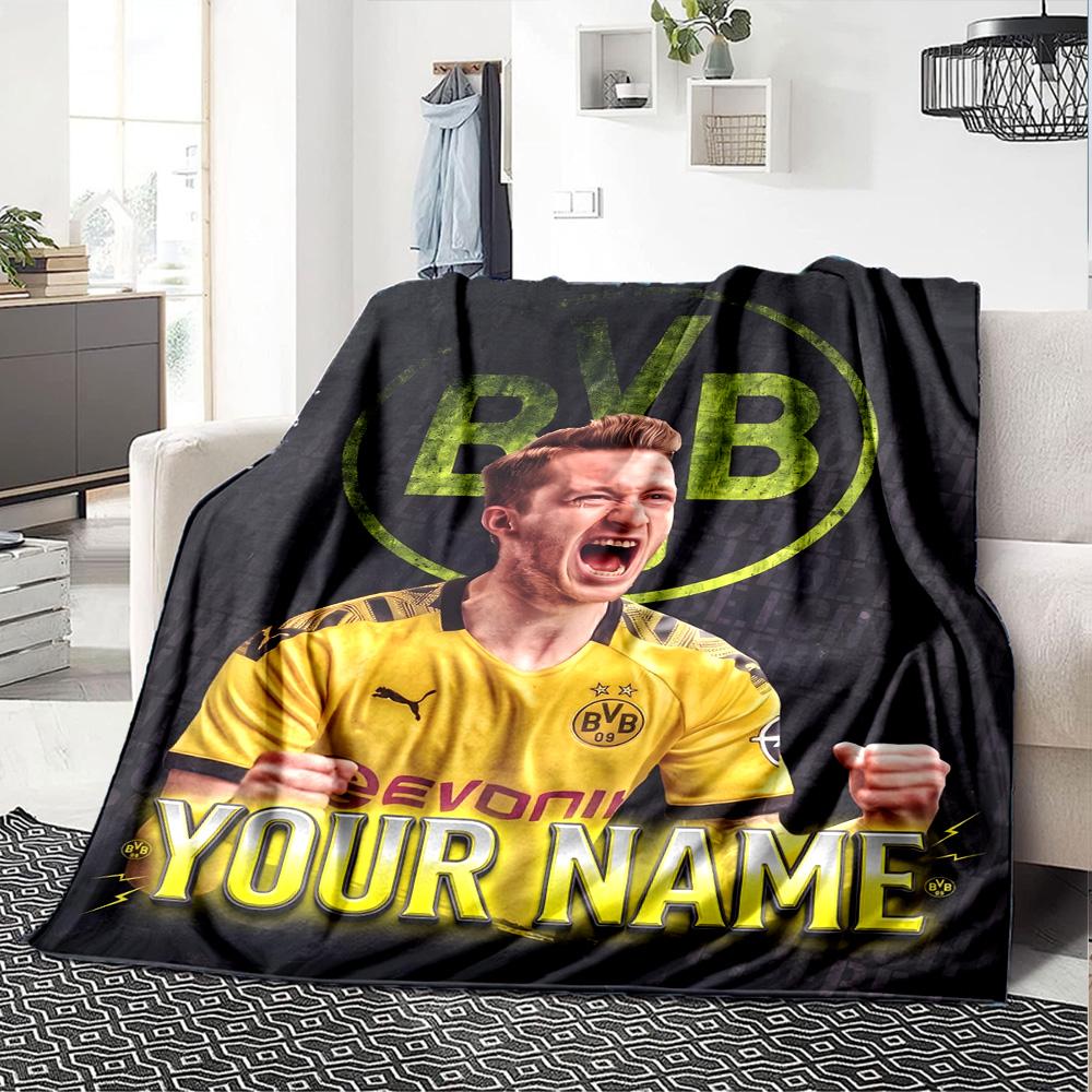 1pc Personalized Name B-BVB Blanket, Gift, for Men and Women, Soft Blanket, Good for Sofa Bed Couch Travel, Lightweight Flannel Blanket