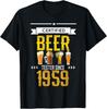 Craft Beer Lover 60 Birthday Gag Gifts Idea 1959 Joke Saying T-Shirt Unisex T-Shirt