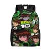 Back To School Season Classic Ben10 Multiple Character Collage Handbag Ben 10 Unisex Backpack