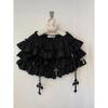 Sommer Gothic Y2k Elastischer Bund Kreuz Kurzer Rock Damen High Street Chic Dünn Hot Girl Röcke Weiblich Ästhetisch Neue Punk Outfits