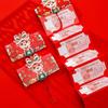 Creative 2/6/8/10 Folding Red Packets 2026 CNY Cash Gift Bag Birthday Wedding Horse Spring Festival Red Envelope