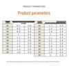 Stainless Steel Anti-Tangle Surf Rod Tip Guides with Ceramic Inserts for DIY Fishing Rod Modifications