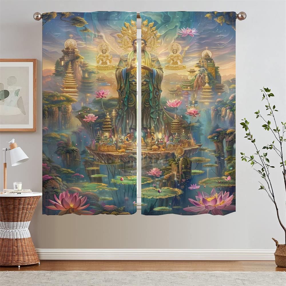 

Дом и декор Shancai Tong Cover Curtain для детской комнаты Рождественские шторы по акции Бесплатная доставка Комплект из 2 штор W50xH70cmx2pcs-CL