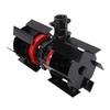 10CM  Ing Wheel Aluminum Iron 7 Teeth   Plowing Wheel for Loosening Soil Digging Trenches Removing  S