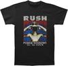Rush Herren Power Windows Tour Slim Fit T-Shirt _ Offizielles Lizenzprodukt