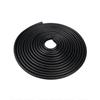 5m Car Door Scratch Protector Strip Trim Edge Sealing Guard Paste-free with Steel Disc Bumper Trim Styling Car