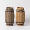 Plastic Vase Pure Hand-woven Ornament Table Decoration Storage Bottle Creative Flower Arrangement Vase Home Accessories