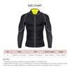 Herre Langermet Våtdrakt Toppjakke Elastisk Pustende Dykkeklær Dykke Topp L Størrelse