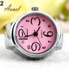 Round Lady Steel Smart Stainless Elastic Quartz Finger Ring Watch