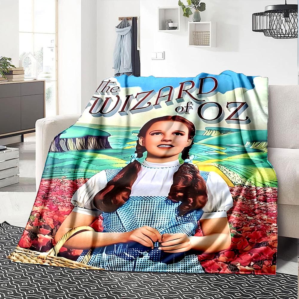 Wizard Oz Blanket Ultra-Soft Great for Couch Livingroom Bed for All Occasions Stylish Decor Gift for Travel Home Birthdays