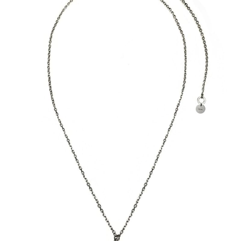 LOVE ME MONSTER [Surgical] Cubic Cross Necklace