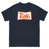 Ting Soda Logo T-Shirt Retro Orange Erfrischungsgetränk Grafik T-Shirt
