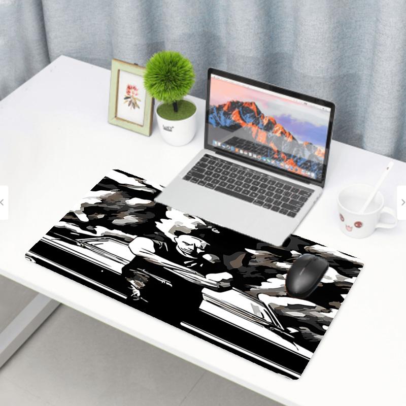 Fast & Furious Print Mouse Pad, Anti‑Slip Desktop keyboard Mat, for PC Laptop Gaming Working Daily Use, Cool Festival Birthday Gift