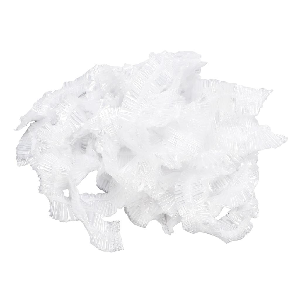 40 Pcs Paint Roller Tray Liners Transparent Reusable Paint Tray Liner Bag Covers with Elastic Edges