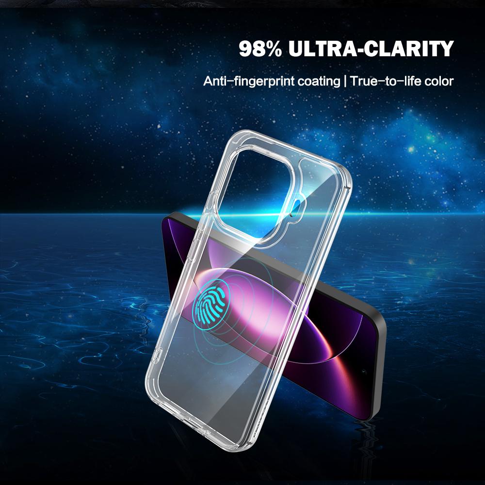 Xiaomi 17T / 17T Pro Hülle LeReach TOC Transparentes TPU + PC Harte Rückseite