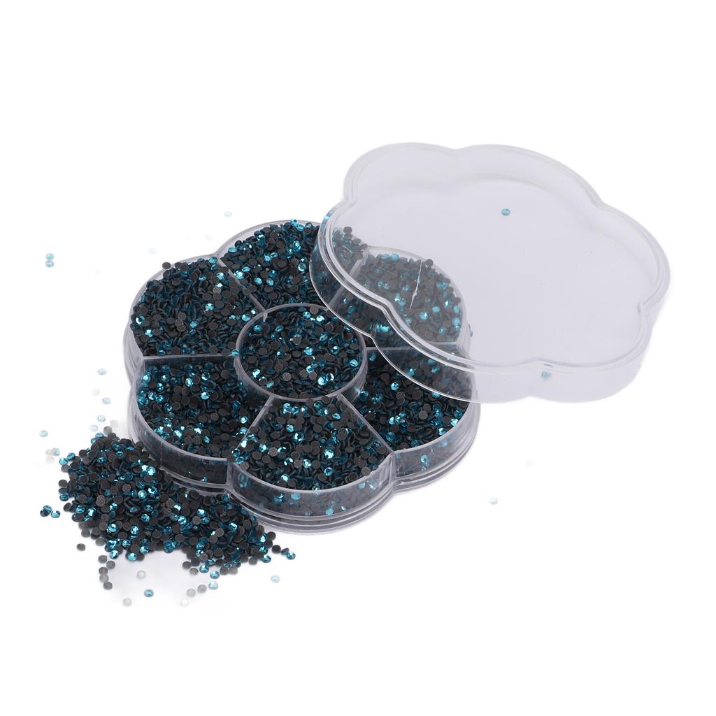 Rhinestones Hard Shiny DIY Glass Decorative Nail Round Stones for Jewelry Bags Crafts