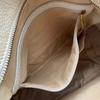 Used  One Shoulder BagShoulder Bag Ivory/gold Leather Women