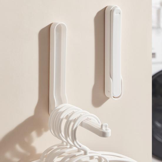 Portable Clothes Rack Hanger Organizer Strong Load-bearing Smooth Edge Foldable Design Space-Saving Closet Garment Hanger Hat Holder
