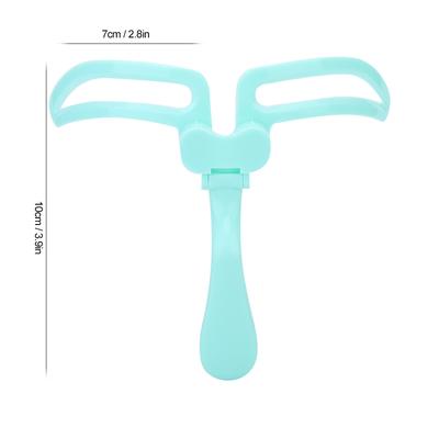 Folding Handheld Eyebrow Card   Eyebrow Shaping Drawing Tool Cosmetic Tool