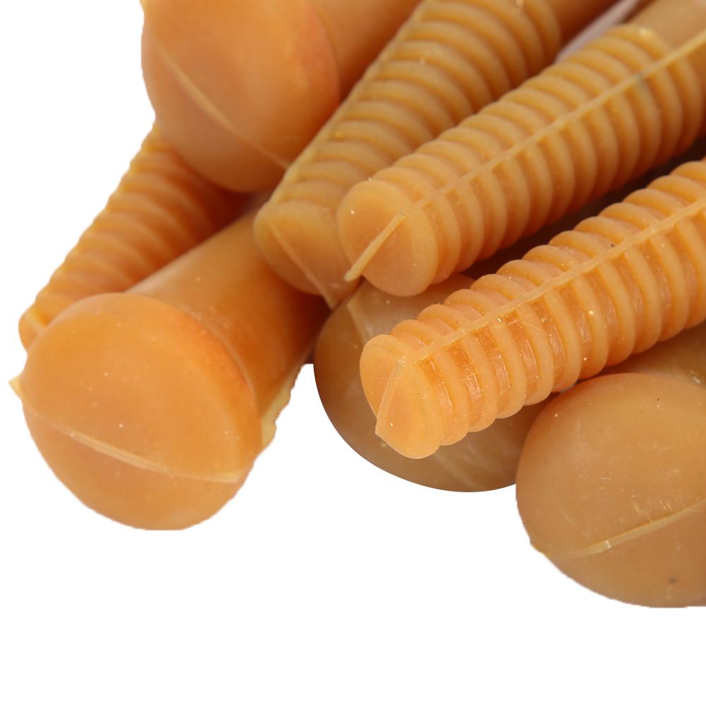10 STÜCKE Gummi Viehzucht Geflügel Haarentfernungsleiste Maschine für Huhn Ente Gans ZubehörFaden