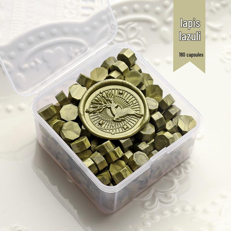Metallic Wax Granules for Sealing Stamps: Ideal for Invitations, Envelopes & Letters.