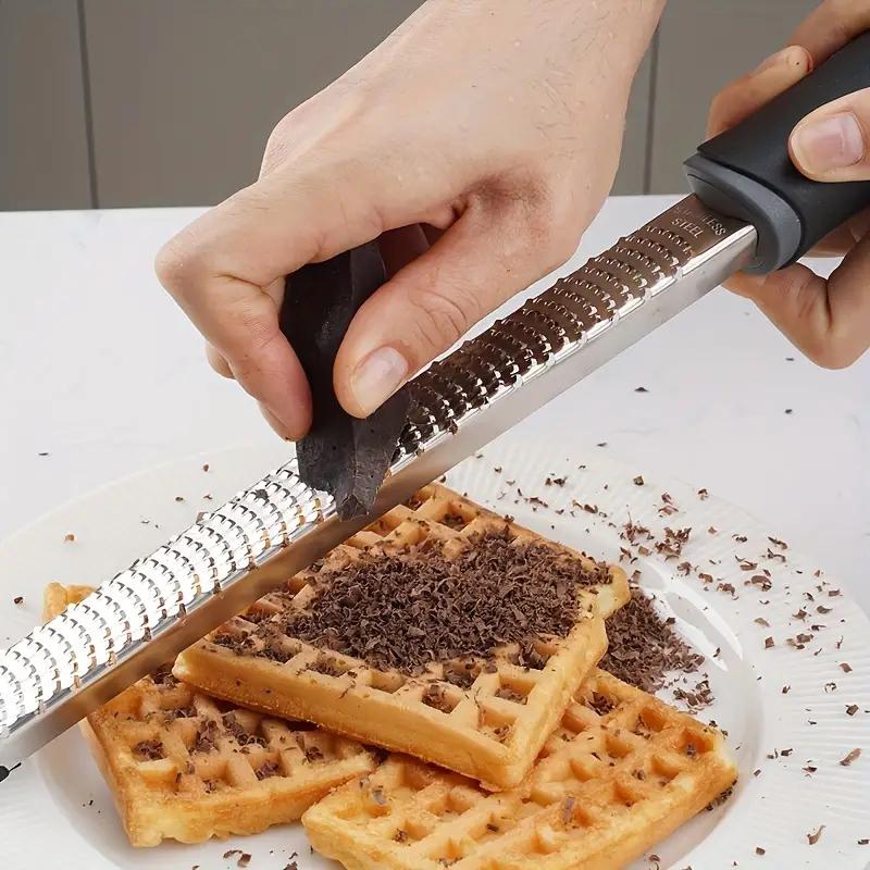 5 Colors Stainless Steel Lemon Grater Multifunctional Cheese Grater Sharp Stainless Steel Blade and Protective Cover