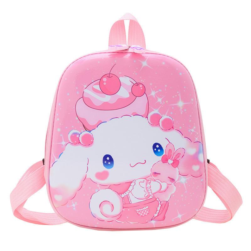 Adorable Cartoon Backpack For Kids Nylon Lightweight Cute School Bag