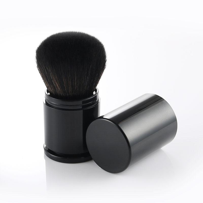 

1pcs Black Retractable Makeup Brushes Big Powder Foundation Blusher Concealer Cream Kabuki Brush Cosmetic Beauty Tools