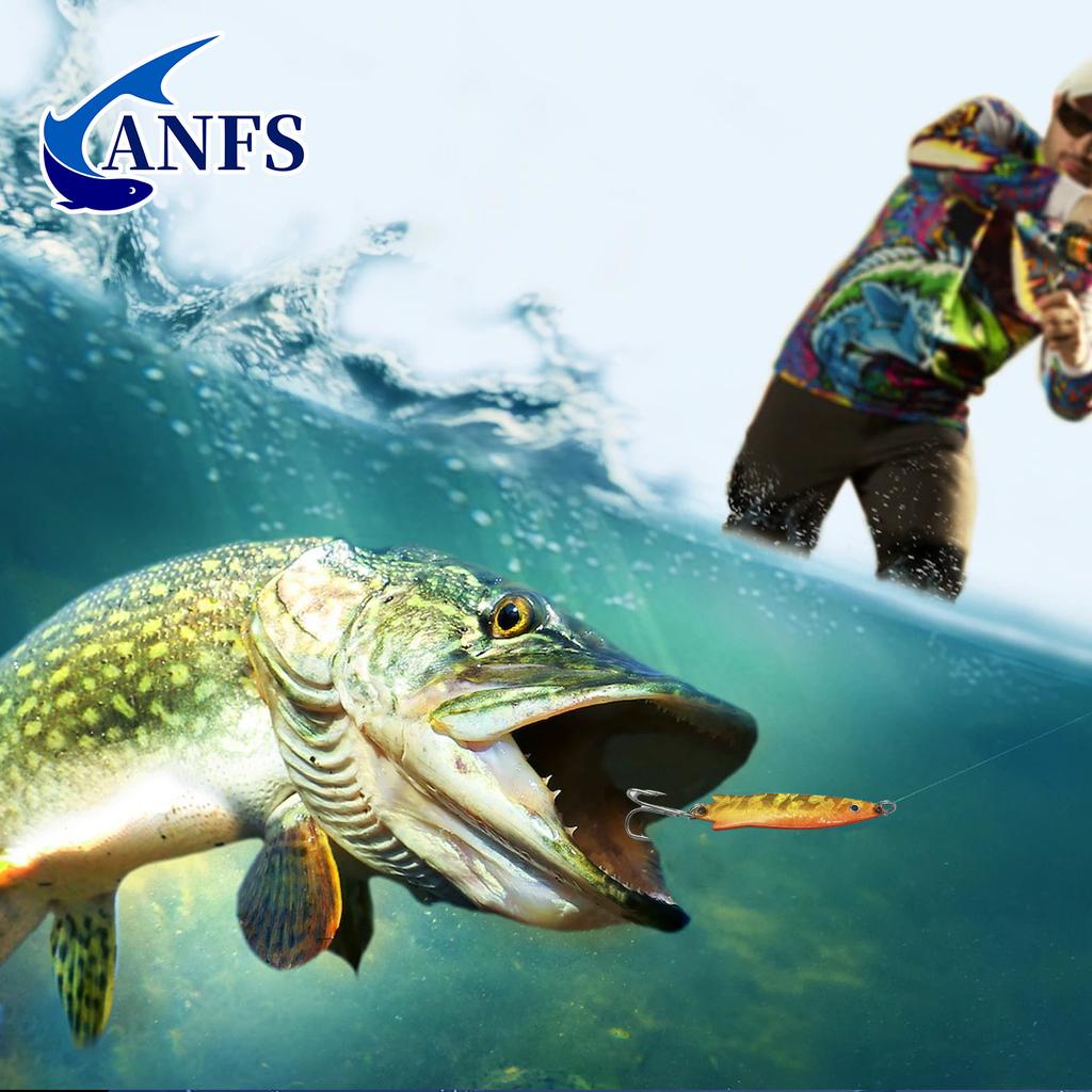 5pcs metal fishing lure kit-Exceptional Artificial Baits with lure box For Saltwater Freshwater