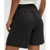 Lululemon Becalm Mid Rise Bermuda Short Black
