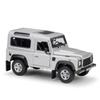 Welly 1/24 Land Rover Defender Alloy Car Model Diecast Metal Off-Road Vehicle Car Model Simulation Collection Childrens Toy Gift