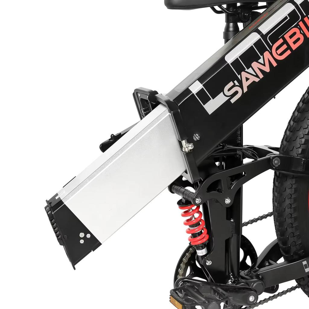 E-Bike LO26 PLUS E-Bike 1000W Motor 48V15AH Akku Hydraulische Bremsen Faltbares Elektrofahrrad 26-Zoll Fat Tire All Terrain Elektrofahrrad