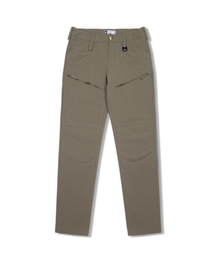 Millibeulo Elastic Military Tactical Pants Brown