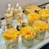 10Pcs/set Kitchen Accessories Durable Plastic Yogurt Parfait Cups 500ml With Lids Pudding Cups Clear Storage Can