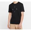 Jordan Air T Shirts Men's Black Crew Neck Moderate Straight Fit CN3576-010