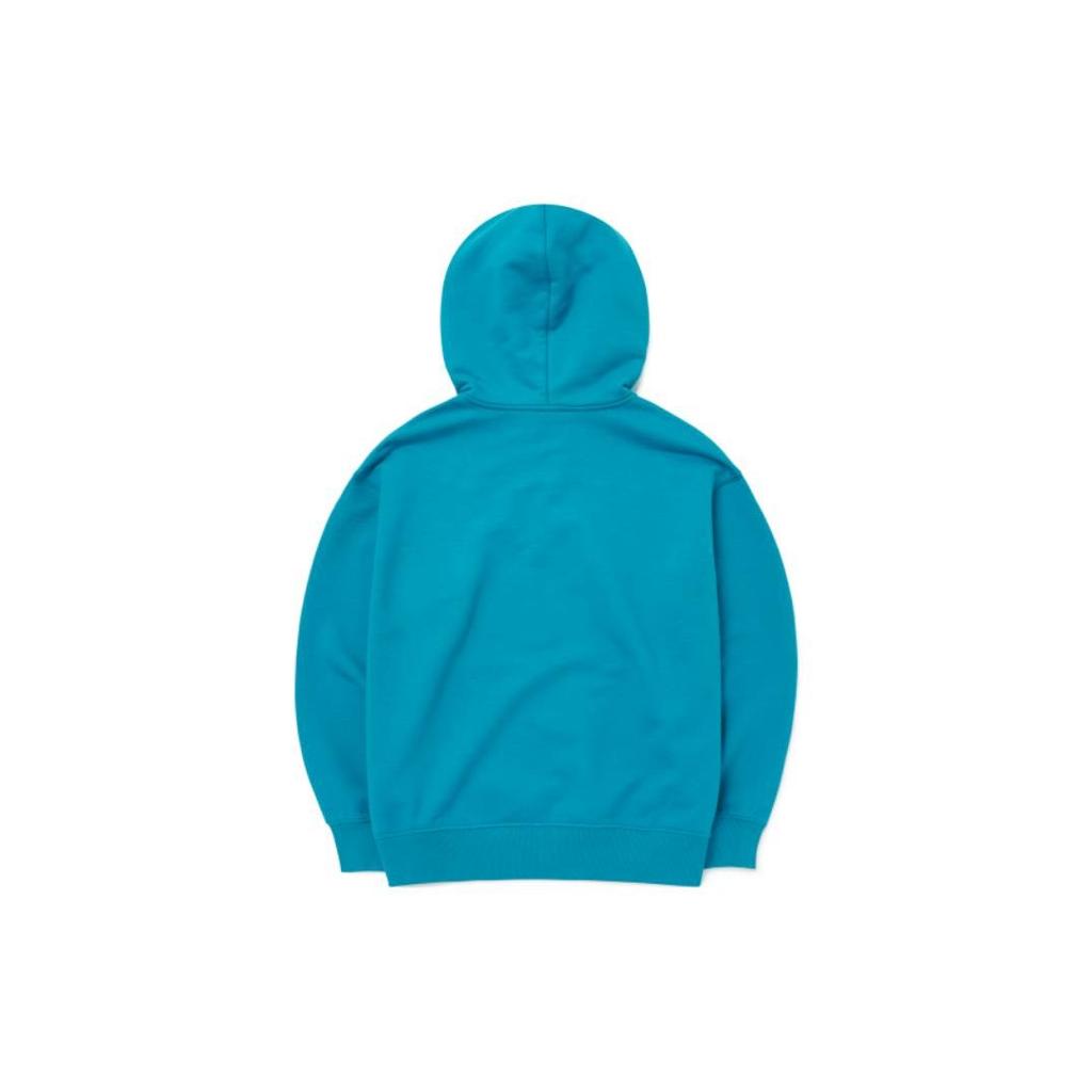 MLB Solid Color Hooded Long Sleeve Sweatshirt Unisex Sweatshirt Light-Blue 3AHDB0124-07MTS