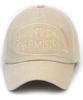 Yunibeosyeolkemiseuteuli Big Logo Washing Beige Ballcap