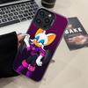 Anime Rouge Phone Case for iPhone 17 16 15 14 13 12 11 X XR XS Air Pro Max Plus Black Colorful Silver Cover