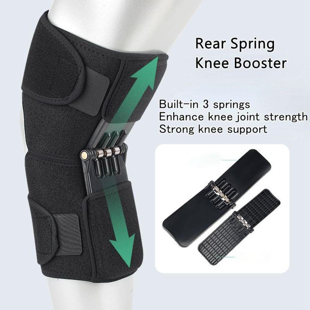 Non-Slip Knee Assistive Device with Powerful Rebound Springs Brace Joint Support