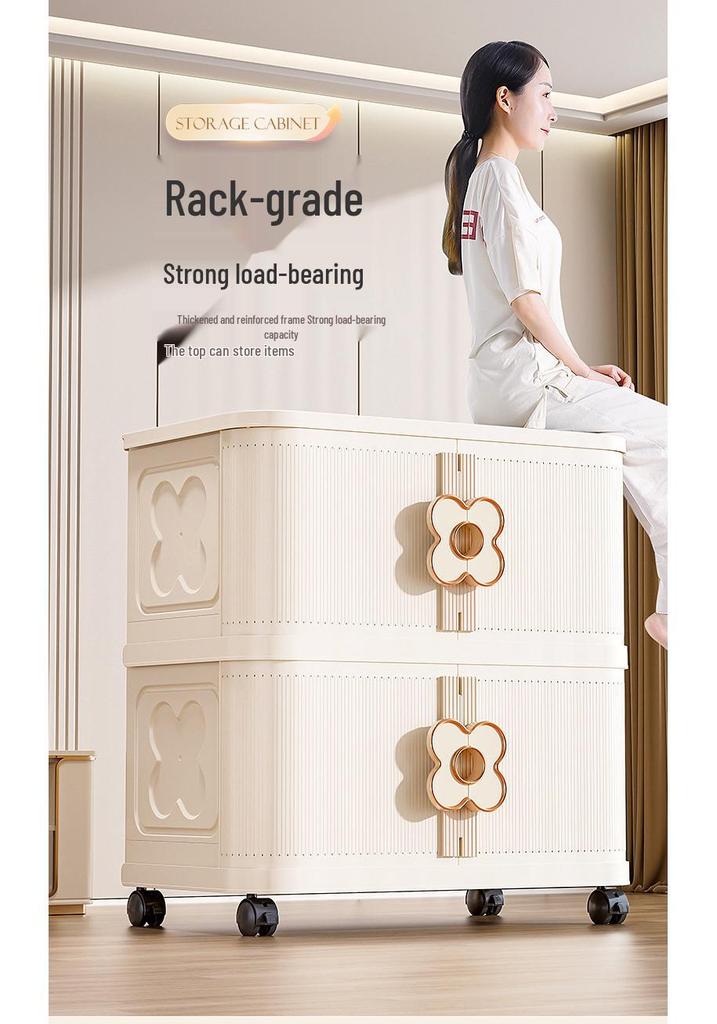 Super Large Foldable Storage Box for Clothes, Quilts, Toys, and Snacks
