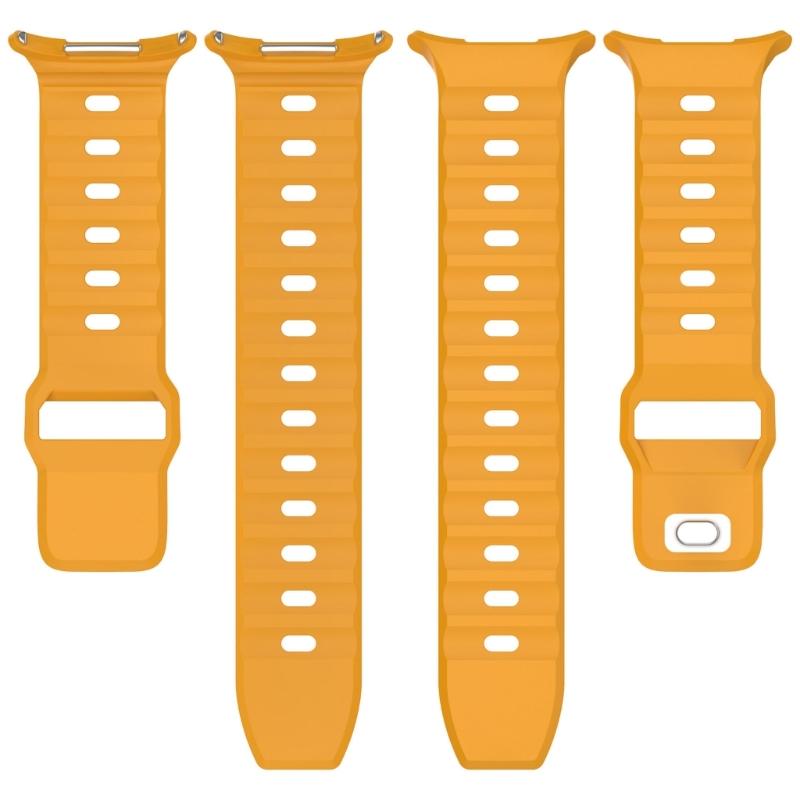 Comfortable Silicone Watch Strap Belt Repair for Watch Ultra 47mm Fashionable Watchband Sweatproof Bracelet